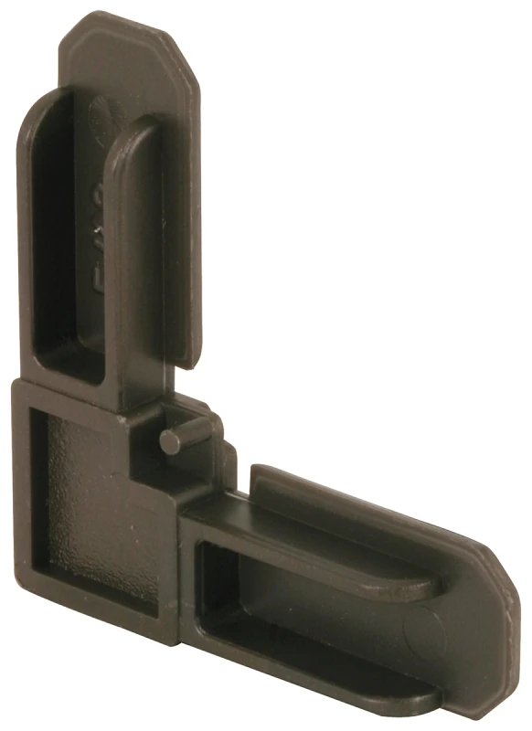 Screen Frame Corners, Bronze Nylon, 3/4 x 5/16 In., 4-Pk.