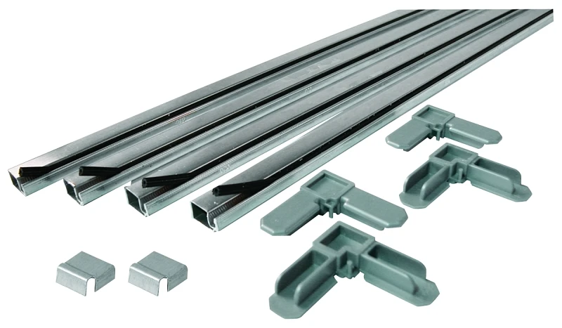 Prime-Line Mill Metal 5/16 in. W X 3/4 in. L Screen Frame Corner 1 pk Prime-Line Mill Metal 5/16 in. W X 3/4 in. L Screen Frame Corner 1 pk