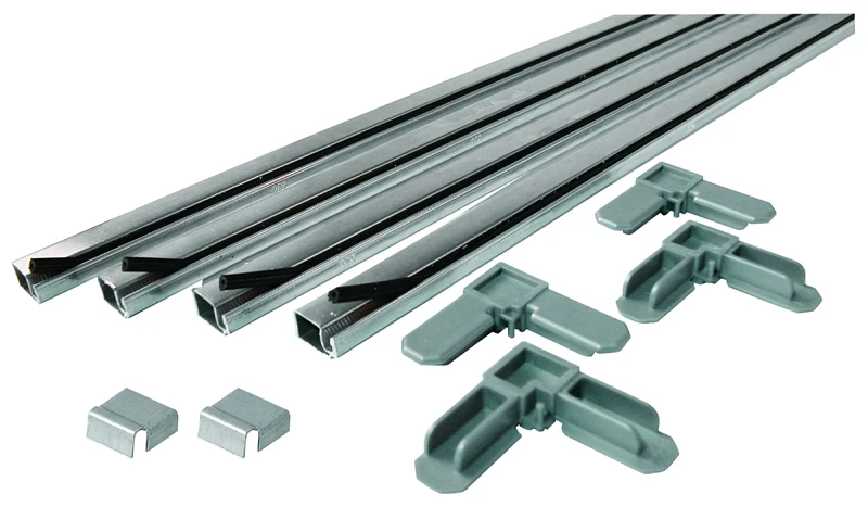 Prime-Line Mill Aluminum 7/16 in. W X 3/4 in. L Screen Frame Kit 1 pk