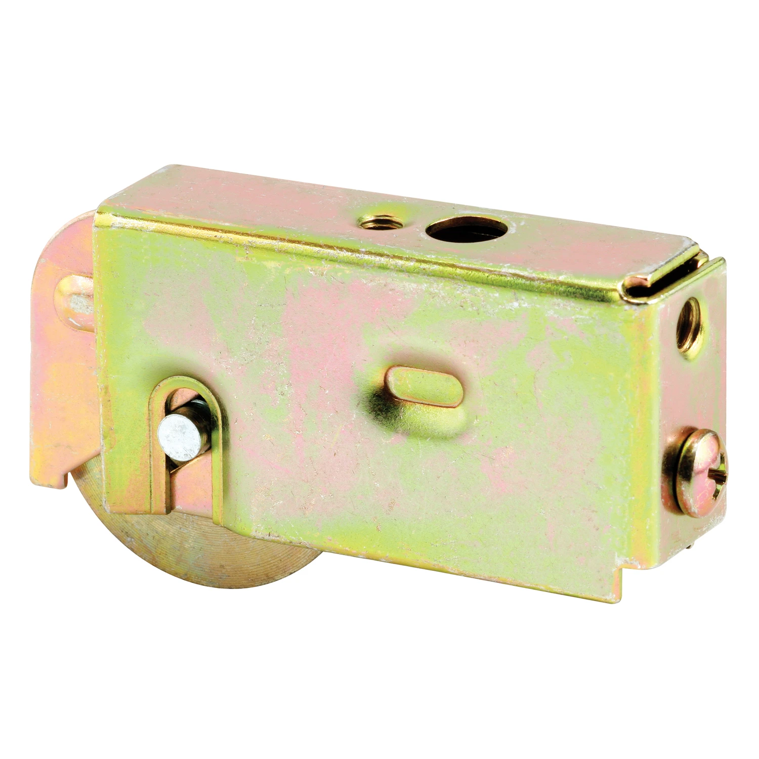 Steel Roller Assembly with Ball Bearing and Plain Back Housing for Air Control, Howmet, Krestmark Doors, 1-1/2 In.
