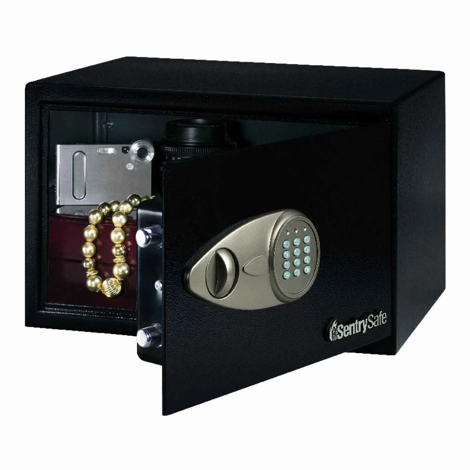 Sentrysafe X055 Digital Security Floor Safe, 0.58 Cu. Ft. Capacity, Black