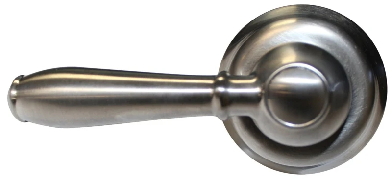 Strongarm Universal Brushed Nickel Toilet Tank Lever With Faucet Style Handle