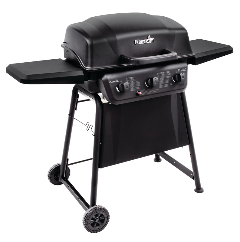 Classic 360 3-burner Liquid Propane Grill, 30,000 Btus, Black