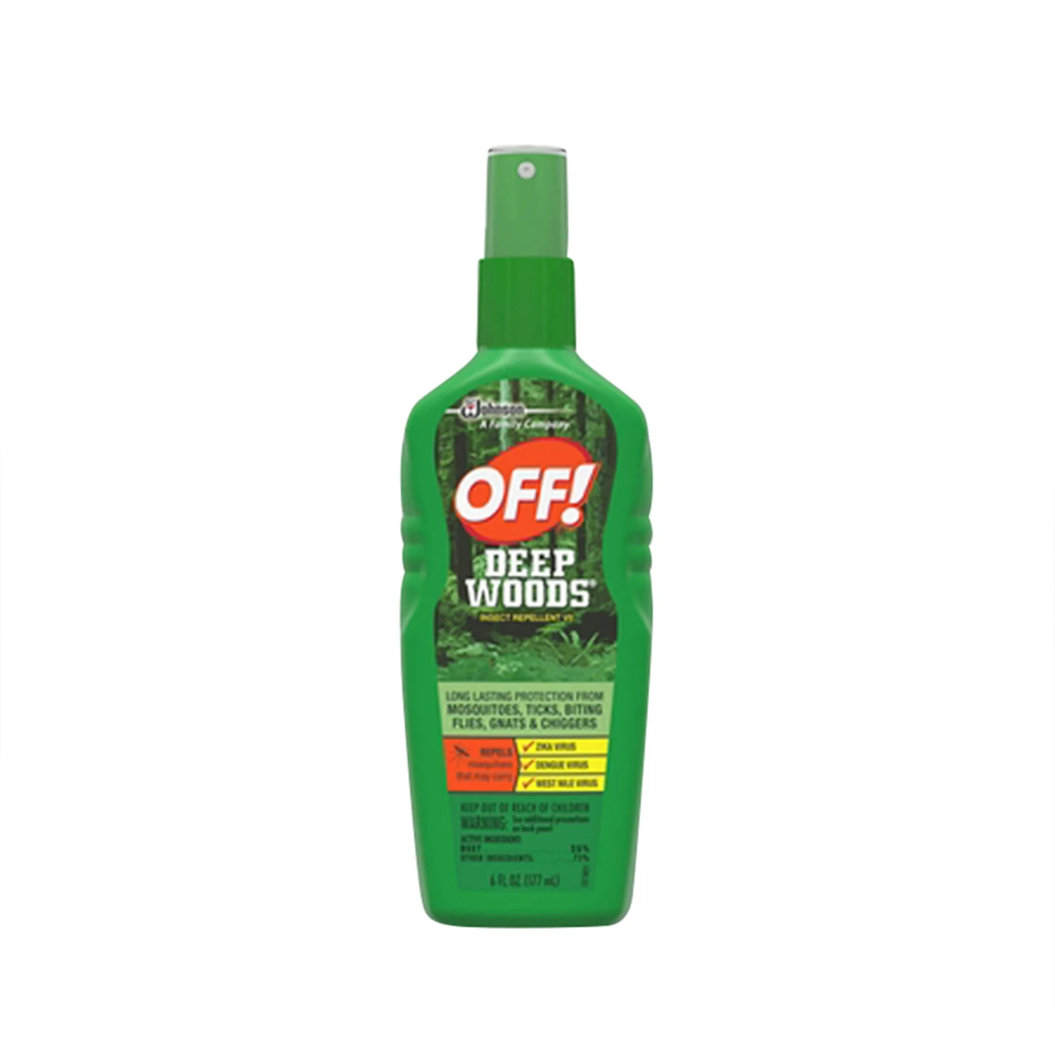 Insect Repellent 6 Oz. Pump Spray With 25% Deet