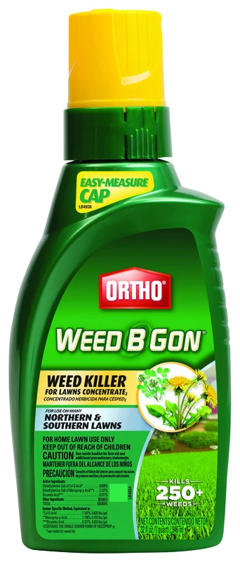 Weed B Gon Lawn Weed Killer Concentrate, 32 Ounce Bottle