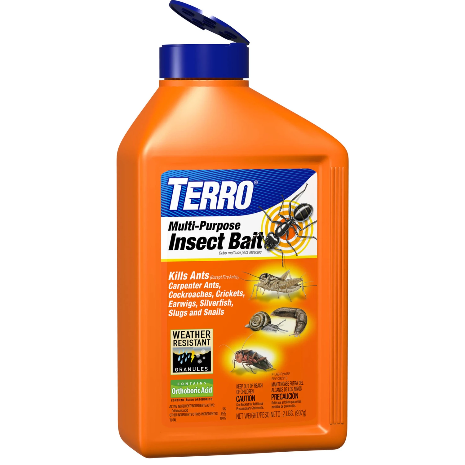 Multi-purpose Insect Bait 2 Lb - Weather-resistant Granules For Outdoor Use