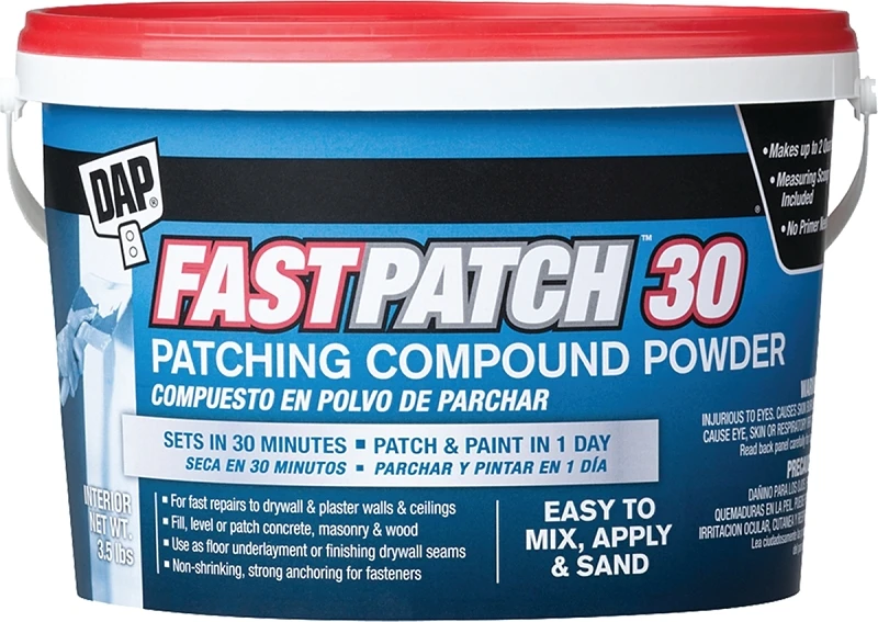 Fastpatch 3.5 Lb. White Patching Compound Powder For Quick Repairs