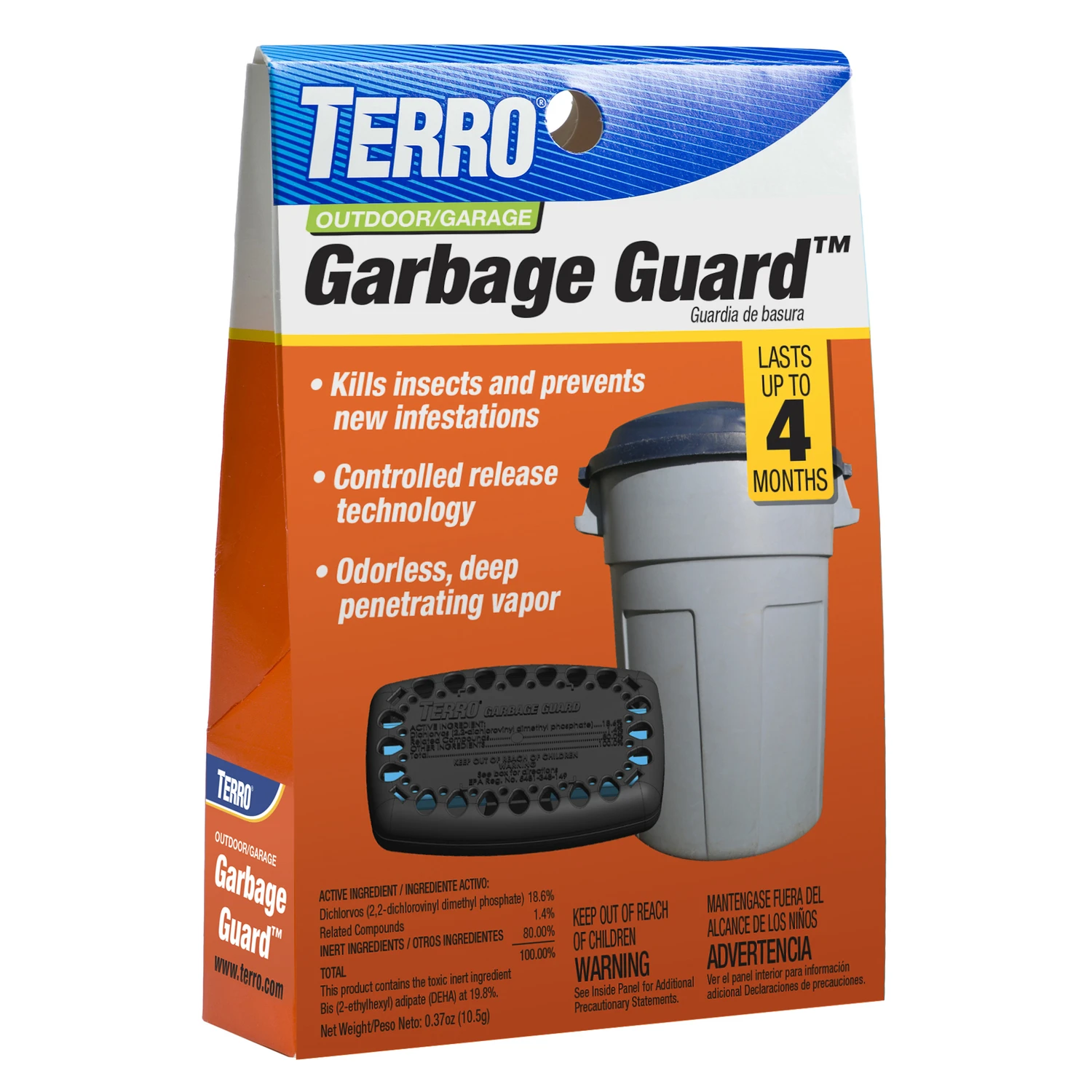 Garbage Guard Pest Strip For Trash Cans