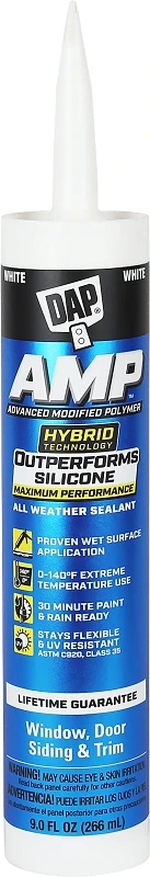 9 Oz. Advanced Modified Polymer All Weather Sealant For Windows, Doors & Siding