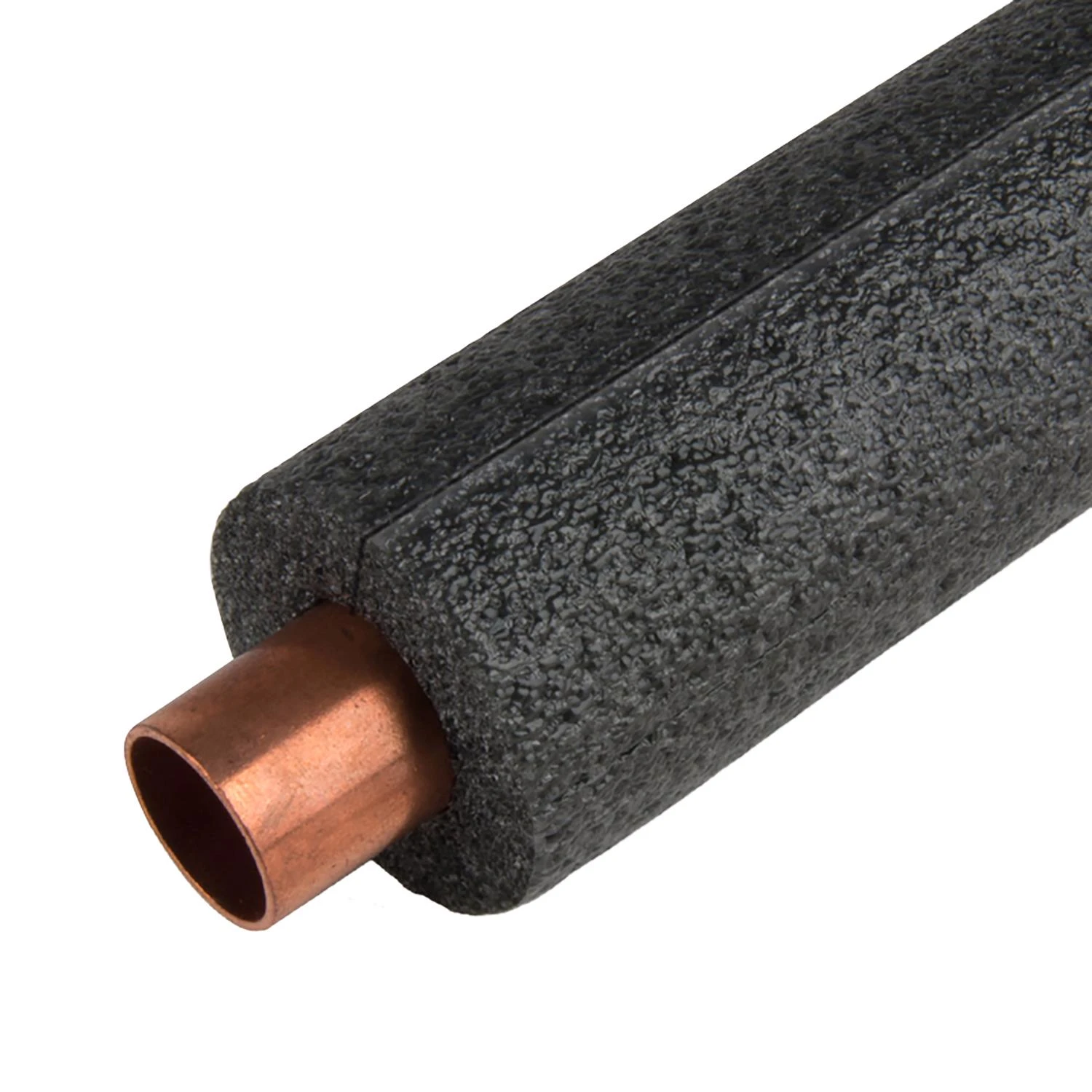 Tundra 1/2 In. Wall Semi-Slit Polyethylene Pipe Insulation Wrap, 1 In. x 6 Ft. Fits Pipe Size 1 In. Copper / 3/4 In. Iron