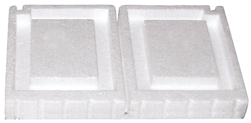 6-1/2 In. X 7-3/4 In. Automatic Vent Foam Plug (2 Count) - Styrofoam Construction