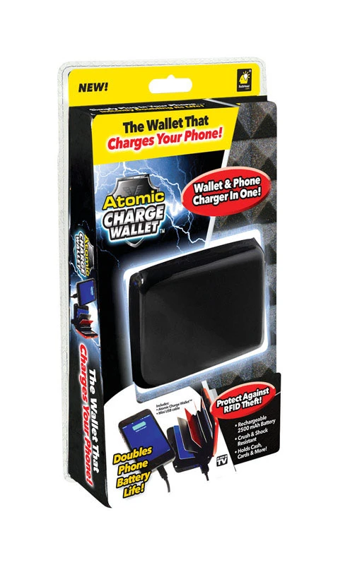Atomic Charge Wallet, As Seen On TV