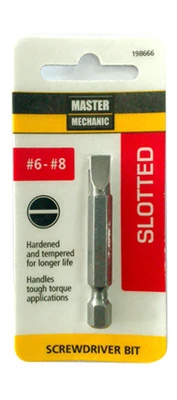 MM #6-8 SLOT BIT