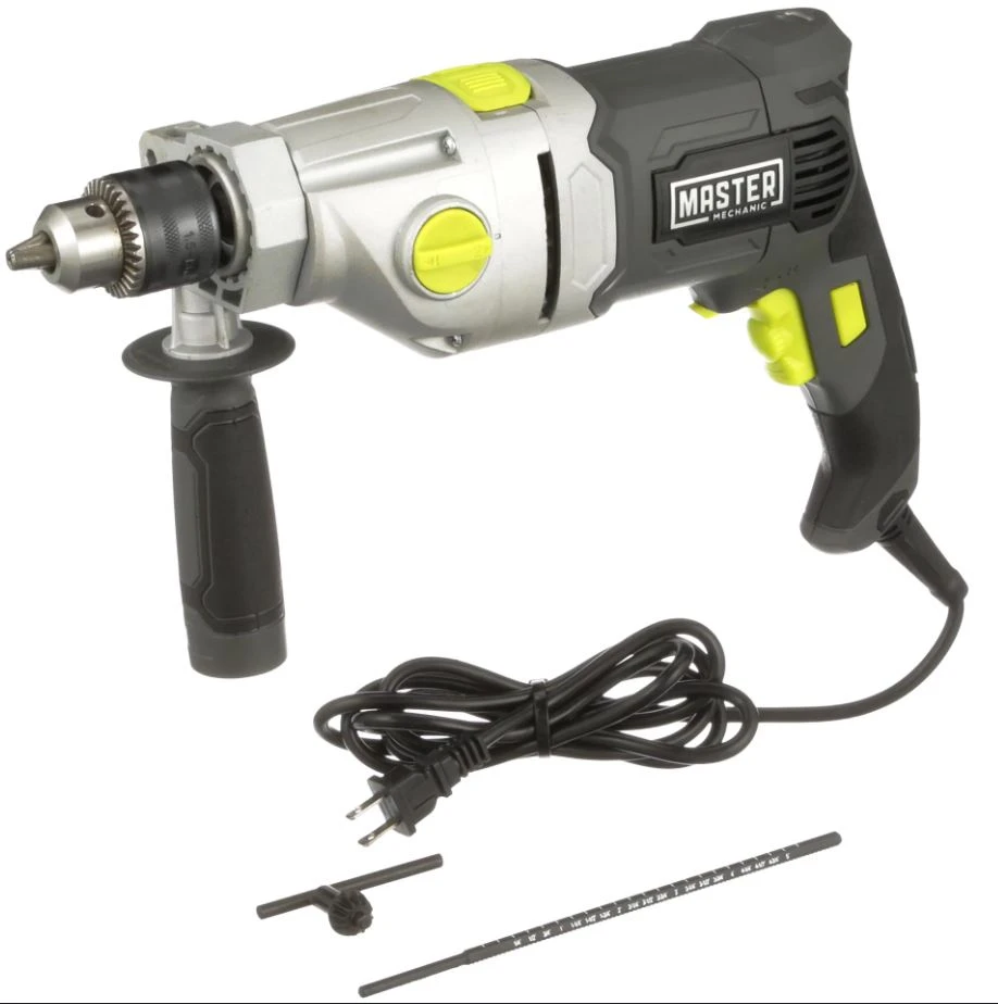Hammer Drill, 10-Amp, 1/2-In.