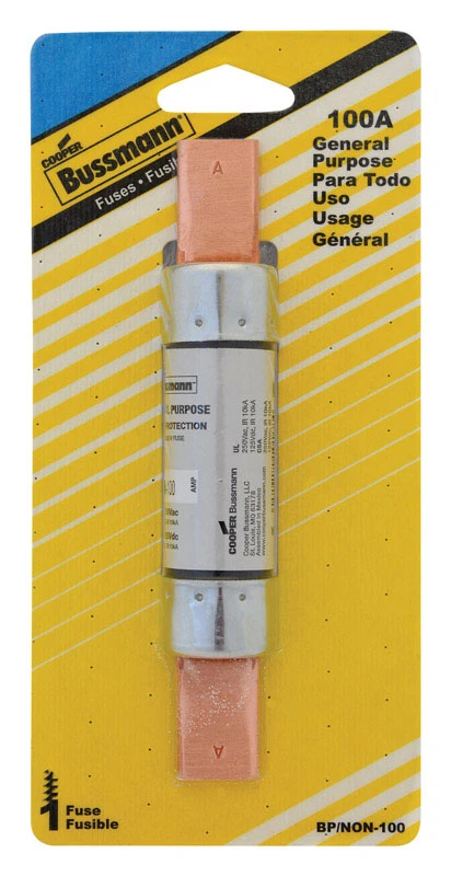 Cartridge Fuse, Type NON, 100-Amp, 250-Volt