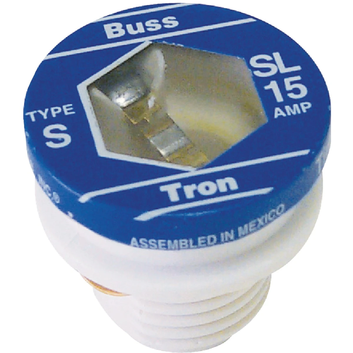 15-Amp Type SL Plug Fuse, 4-Pk.
