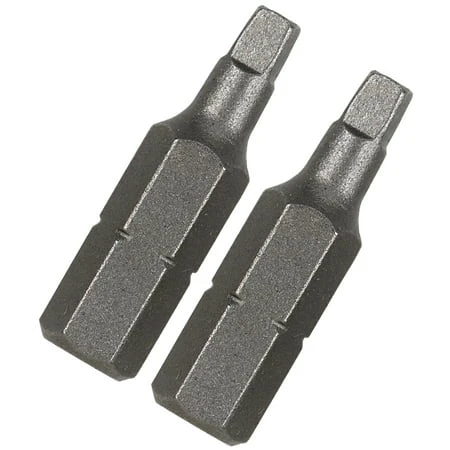 15338 2 Count 1-inch Extra Hard #1 Square Recess Insert Power Bits