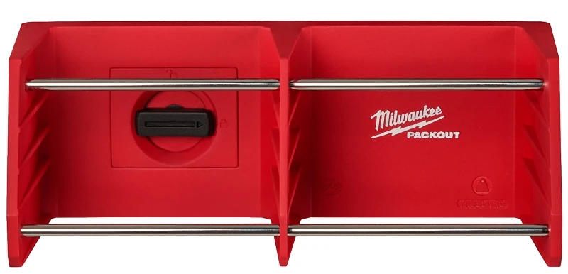 Packout Tool Rack - 9.4 In. W X 3.5 In. H - Red Plastic