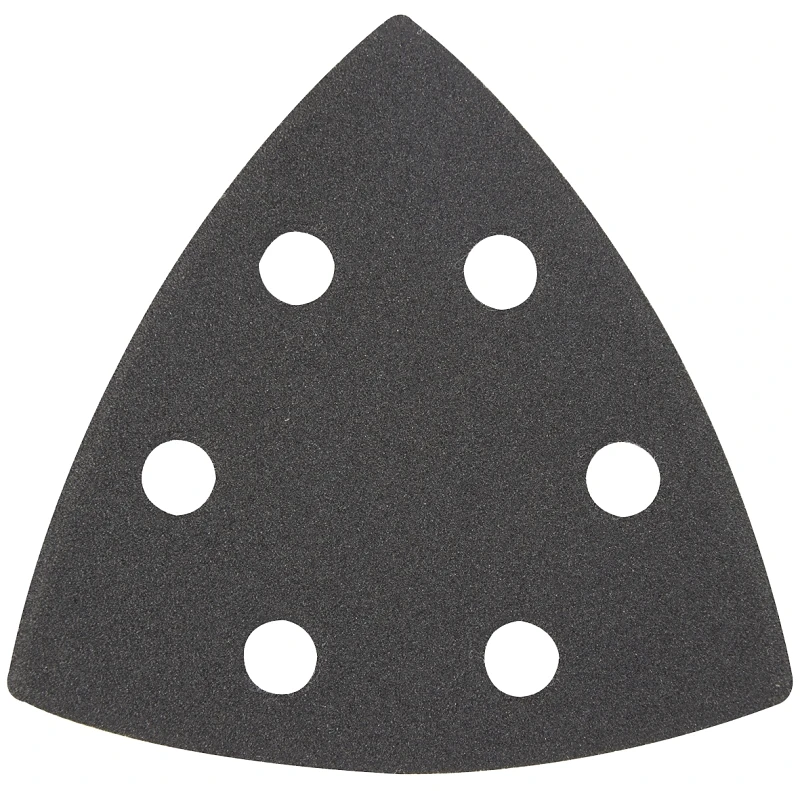 Milwaukee 3-1/2 in. Silicon Carbide 180 Grit Triangular Sanding Paper 6 pk