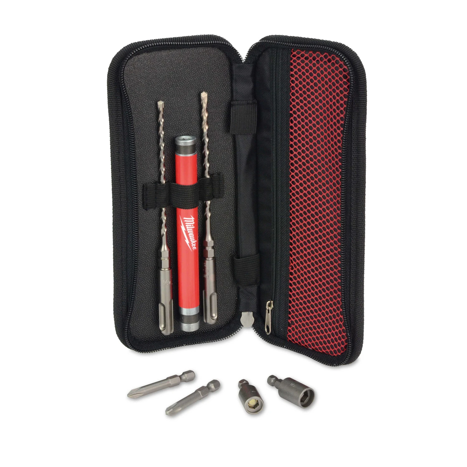 Sds-plus Rotary Hammer Drill Bit Set For Tapcon Screws (7-piece)