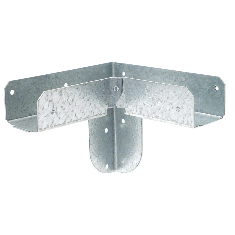 Rigid Tie Connector for Two by Post and Two by Joist, ZMAX Coated Steel