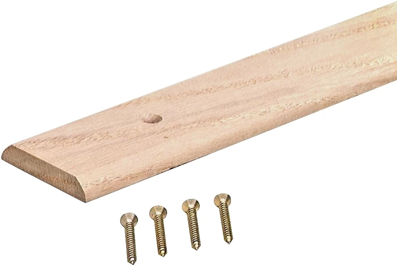 Unfinished 1-3/4 In. X 36 In. Hardwood Seam Binder With Screws