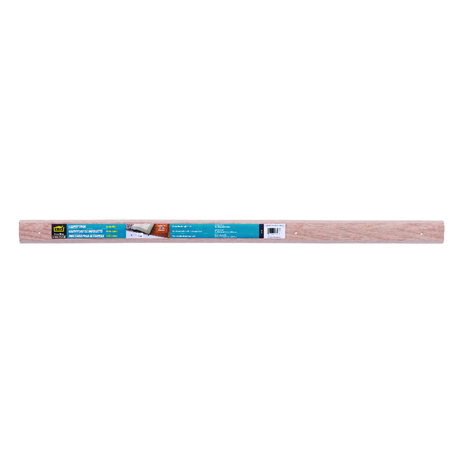 Unfinished Smooth 2 In. X 3 Ft. Hardwood Carpet Trim Bar