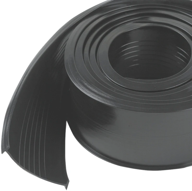 9 Ft. Black Vinyl Replacement Bottom Garage Door Seal - Universal Fit