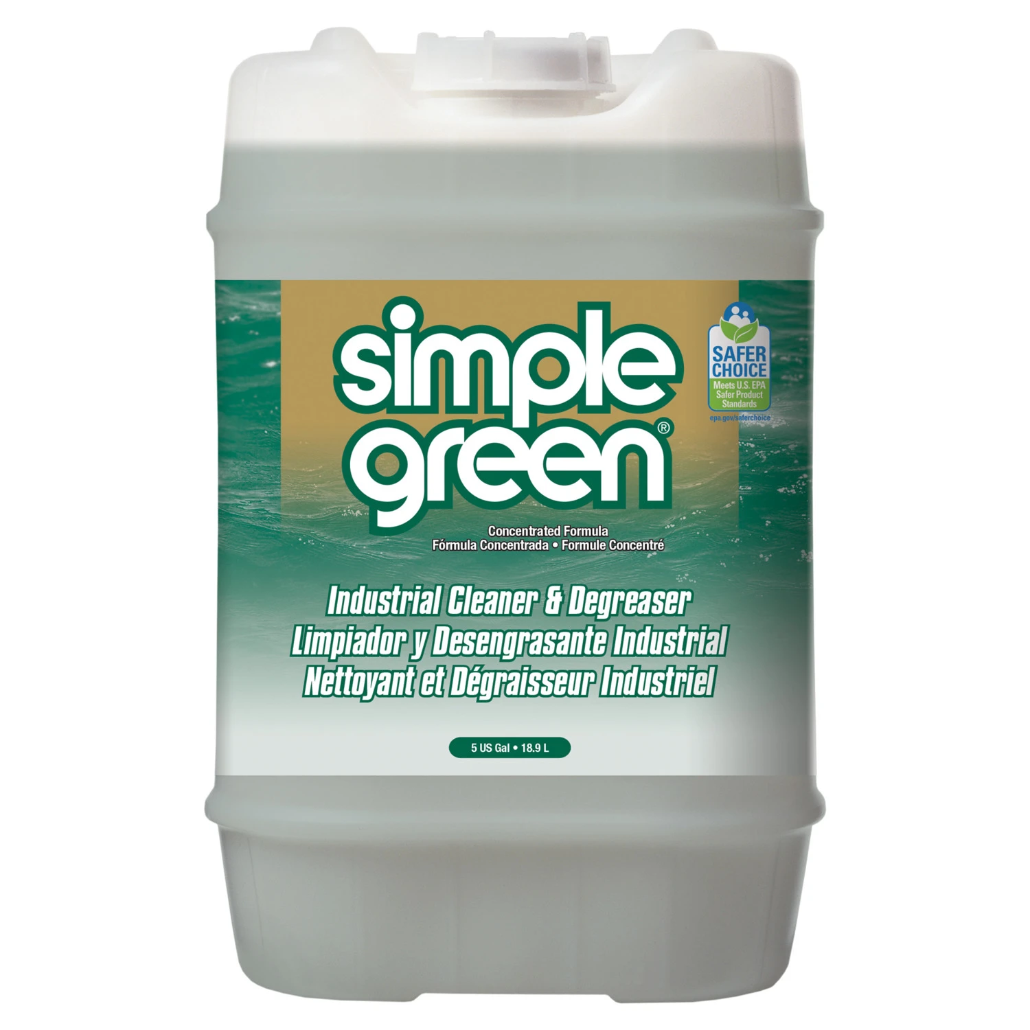 5 Gallon Industrial All-purpose Cleaner & Degreaser With Sassafras Scent