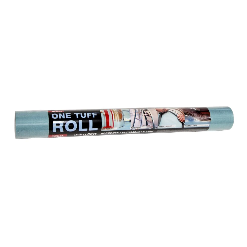 One Tuff 2 Ft. X 50 Ft. Professional Grade Floor Protection Roll, Leakproof
