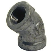 3/8 In. Galvanized Pipe 45 Degree Elbow