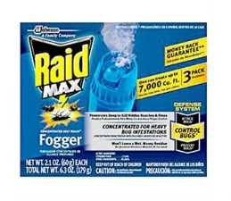 Max Deep Reach Insect Fogger, Concentrated, 2.1 oz., 3-Pk.