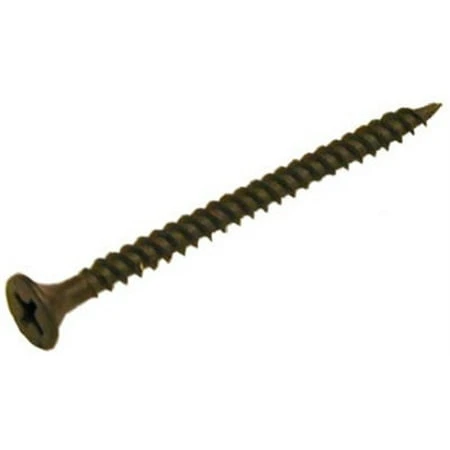 40900 #6 X 1-inch Fine-thread Drywall Screws, Phillips Flat Bugle Head, 100 Pk