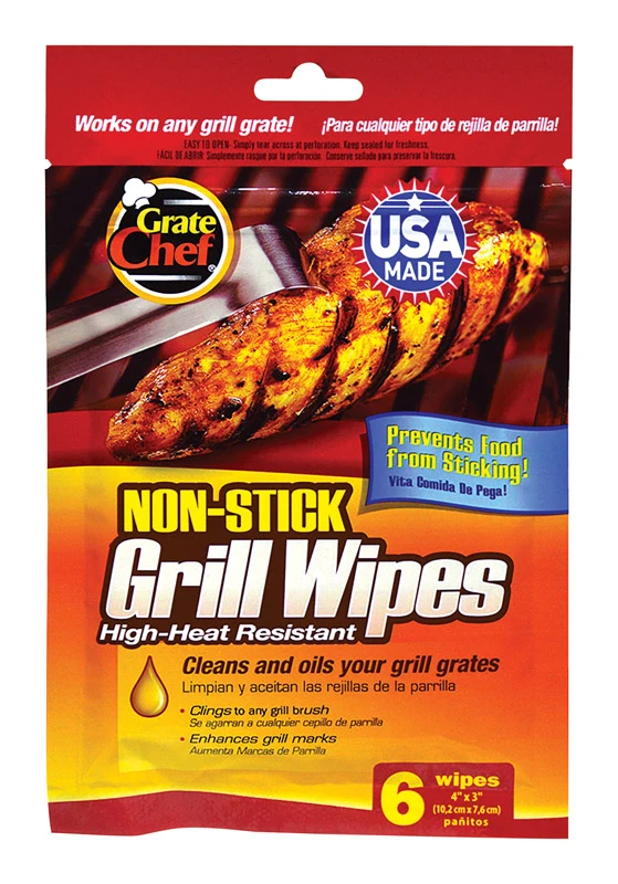 Grate Chef Disposable Synthetic Rubber Grill Wipes