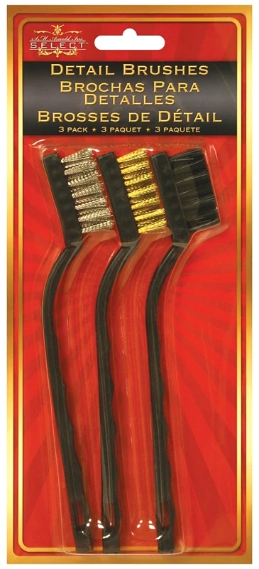 6854970 Detail Brushes 3 Pack
