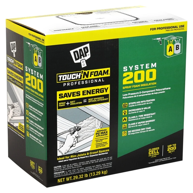 Pro System 200 Cream/amber Polyurethane Foam 2-component Insulation Kit 40 Lb