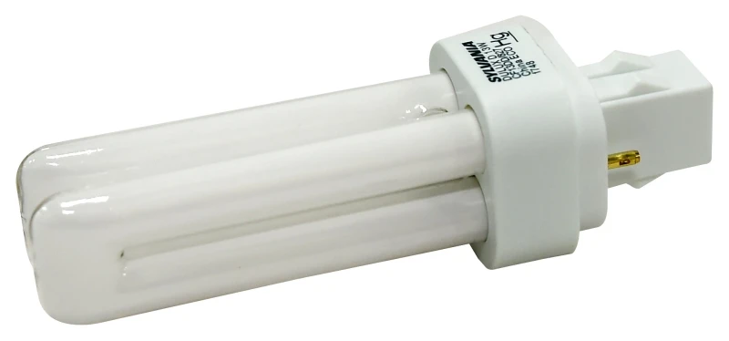 20480 13-watt Soft White Double Tube Compact Fluorescent Light Bulb