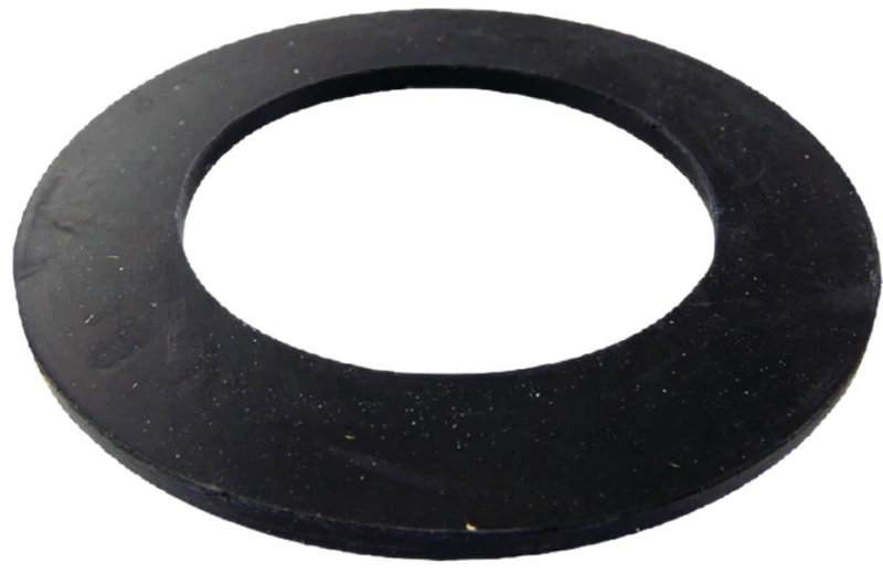 88416 Flat Bath Shoe Gasket, 3' Od X 1-7/8' Id, Durable Rubber Seal