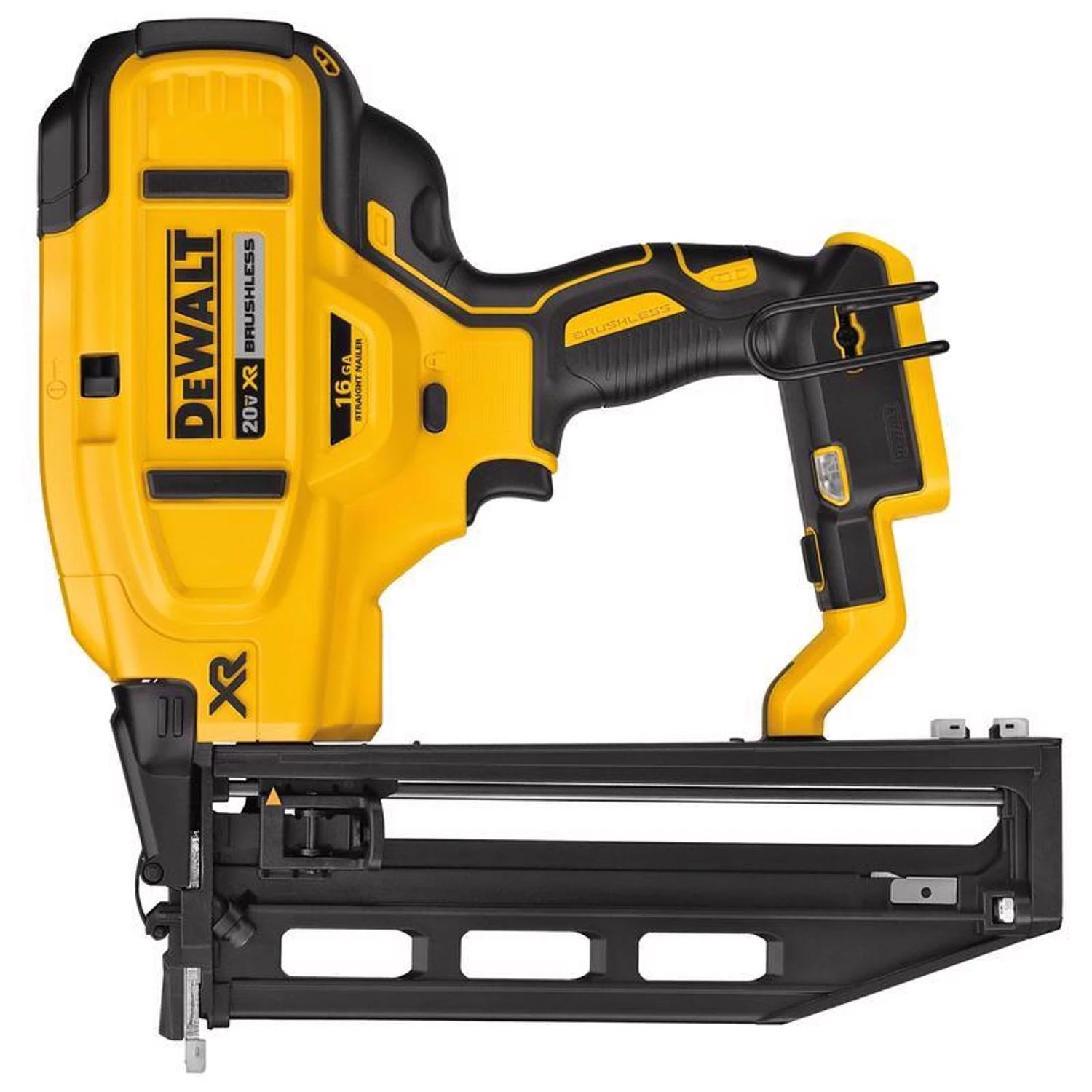 20v Max Xr Brushless 16-gauge Cordless Finish Nailer Tool Only