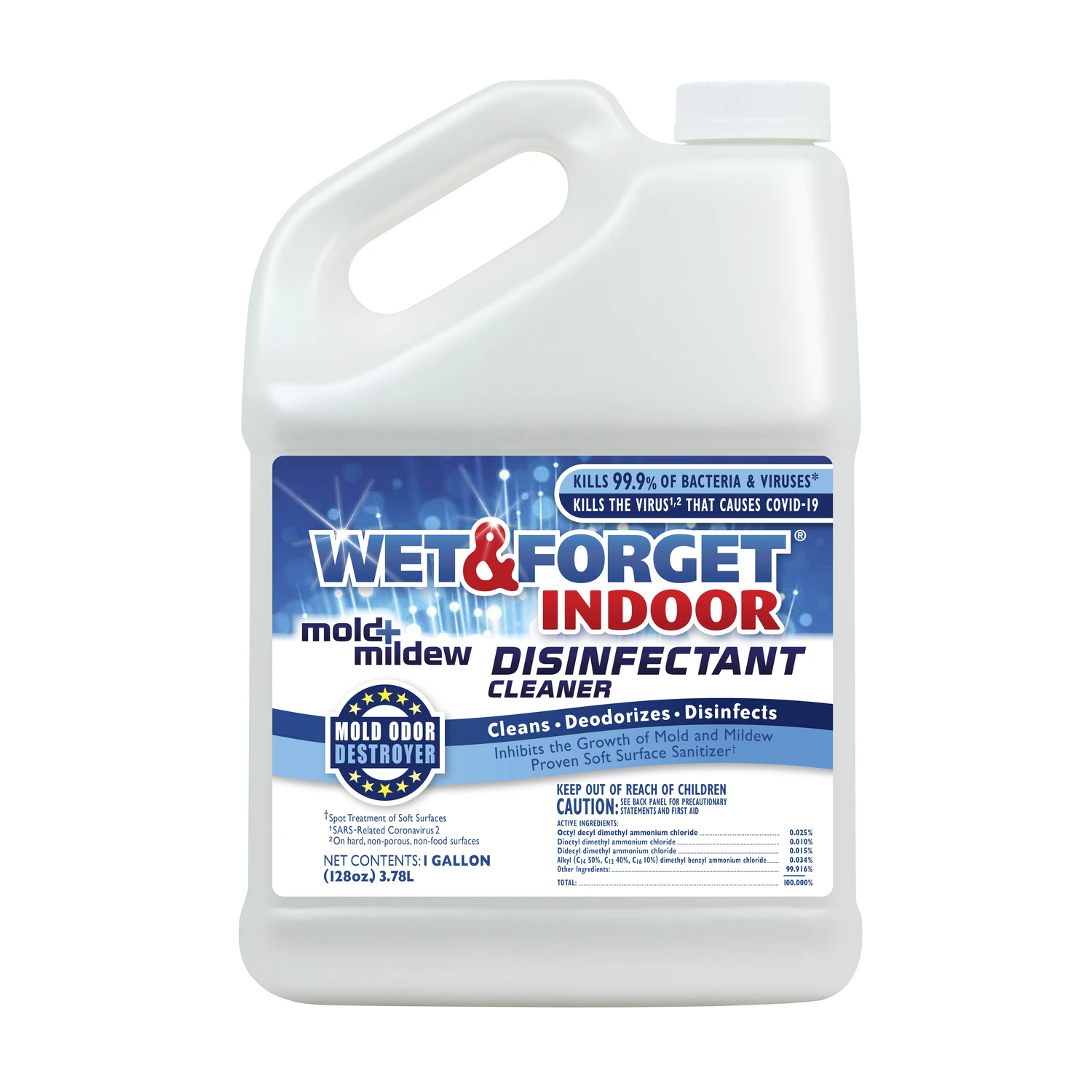 128 Oz. Indoor Mold & Mildew Disinfectant Cleaner