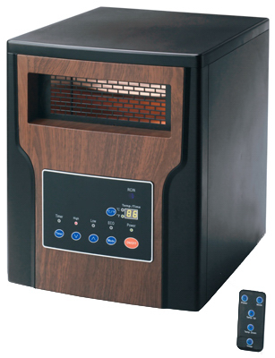 Gd9315bc2-x Infrared Heater With Remote Control, 600 Sq. Ft. Coverage