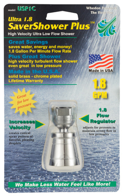 SaverShower 1 Setting Showerhead