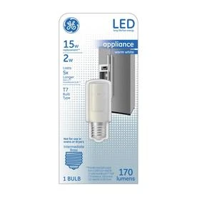 Led Light Bulb T7 Warm White Frosted Non-dimmable 170 Lumens 2-watts