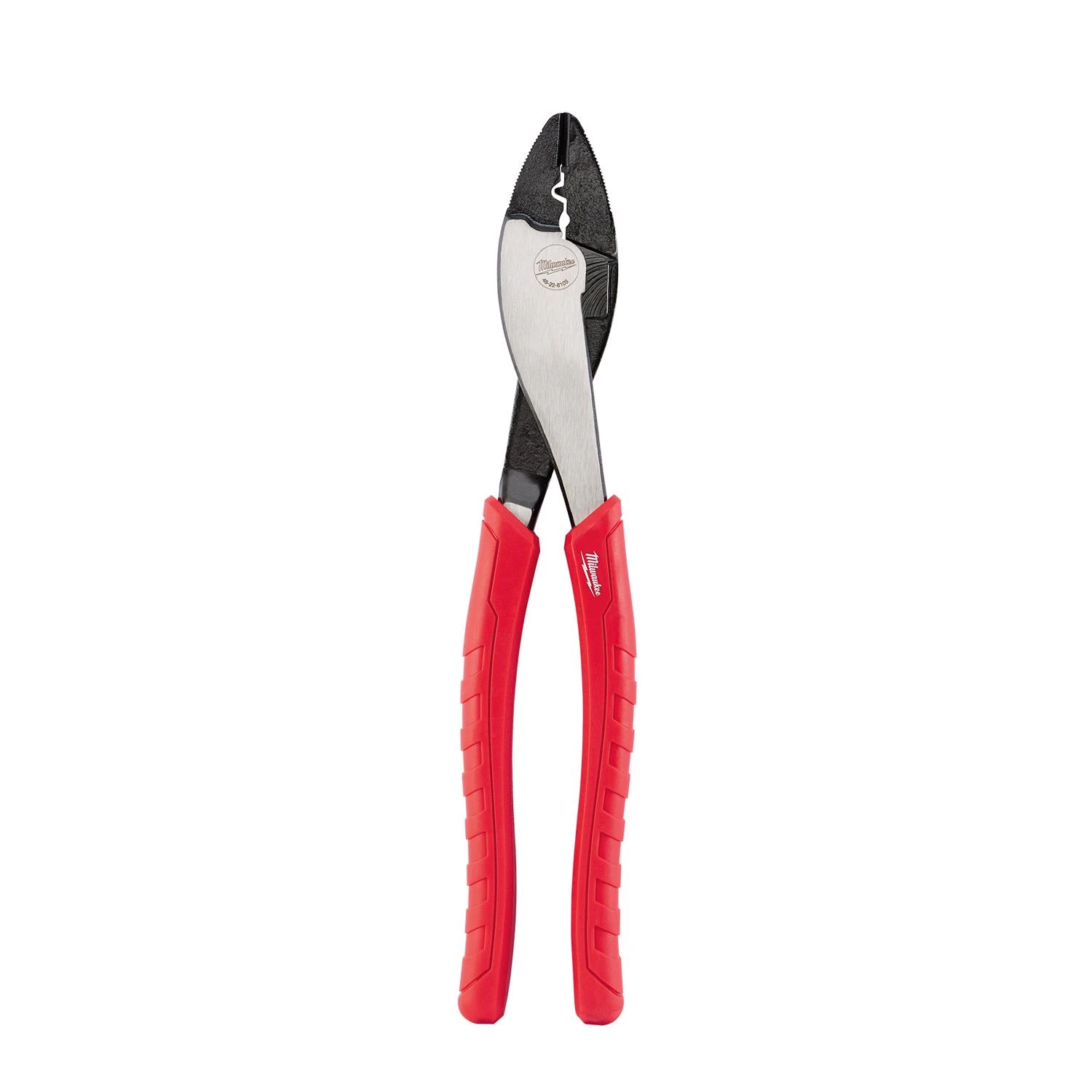 11 In. Comfort Grip Crimping Pliers With Integrated Reaming Head