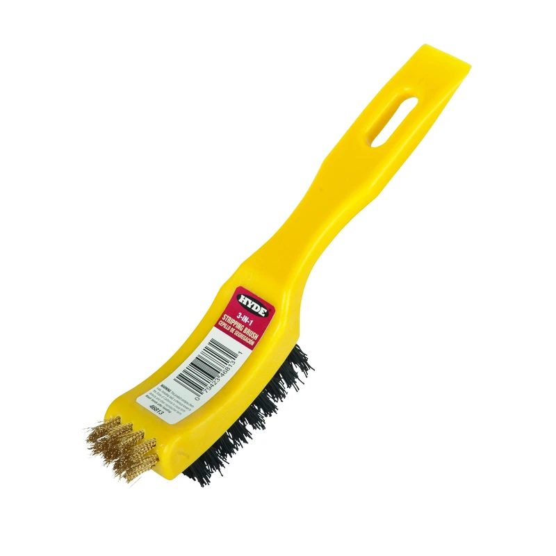 3 In 1 Stripping Brush, Nylon Bristles