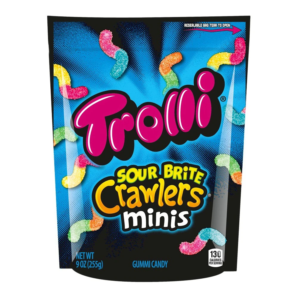 Sour Brite Crawlers Minis, 9 oz.