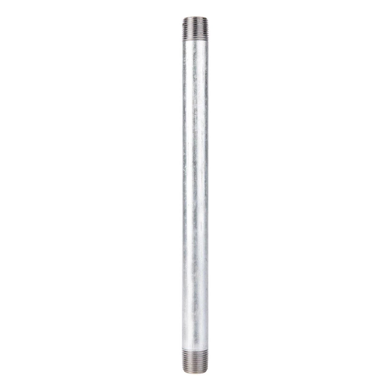 1/2 In. Mip X 1/2 In. D Mip Galvanized Steel 12 In. L Nipple