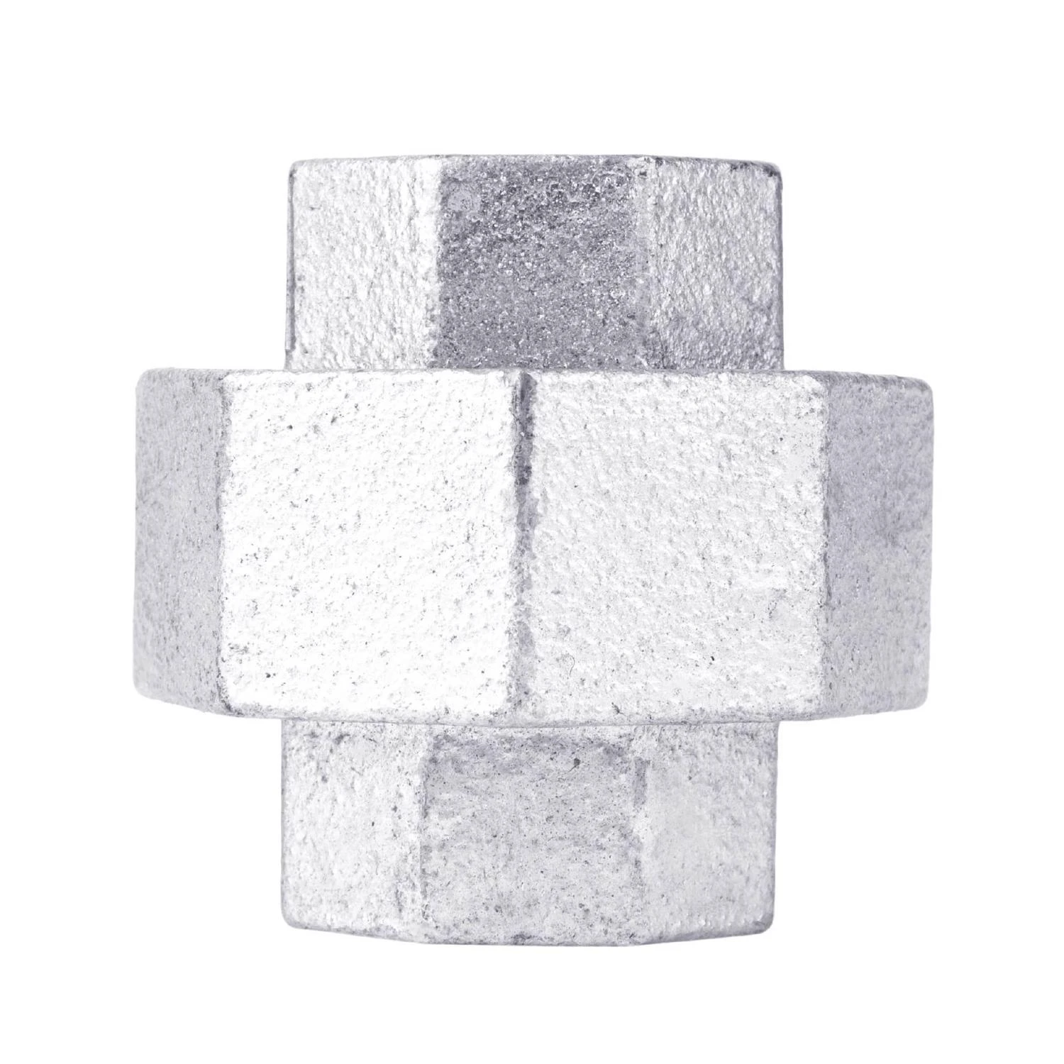 1/2 In. Fip Galvanized Malleable Iron Union For Plumbing Applications