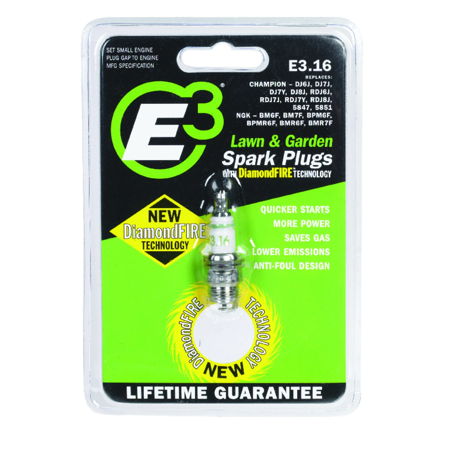 .16 5/8 In. Spark Plug For 2-cycle & 4-cycle Small Engines