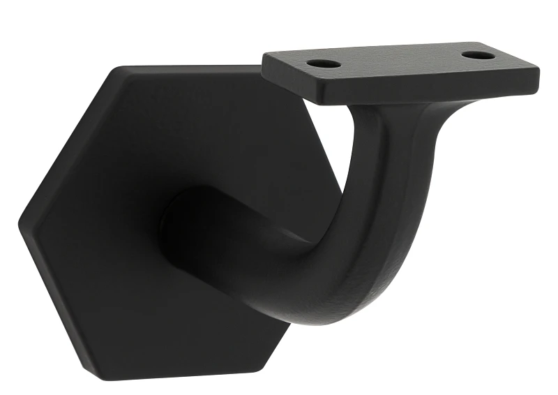 3 In. Matte Black Powell Handrail Bracket N830-533